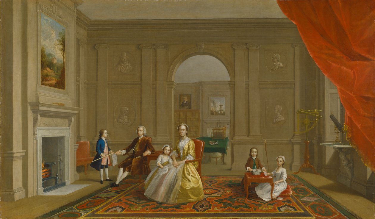 La famille John Bacon - Arthur Devis