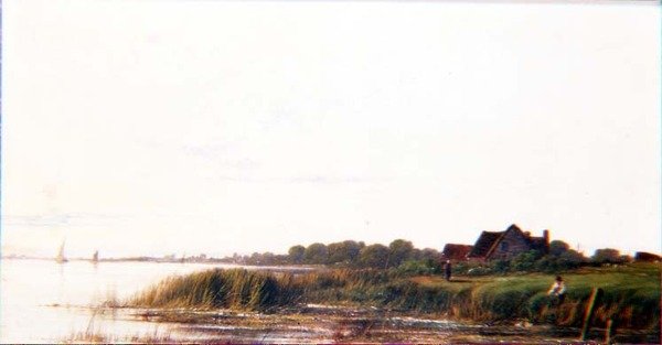 Sur les Broads - Arthur Gilbert