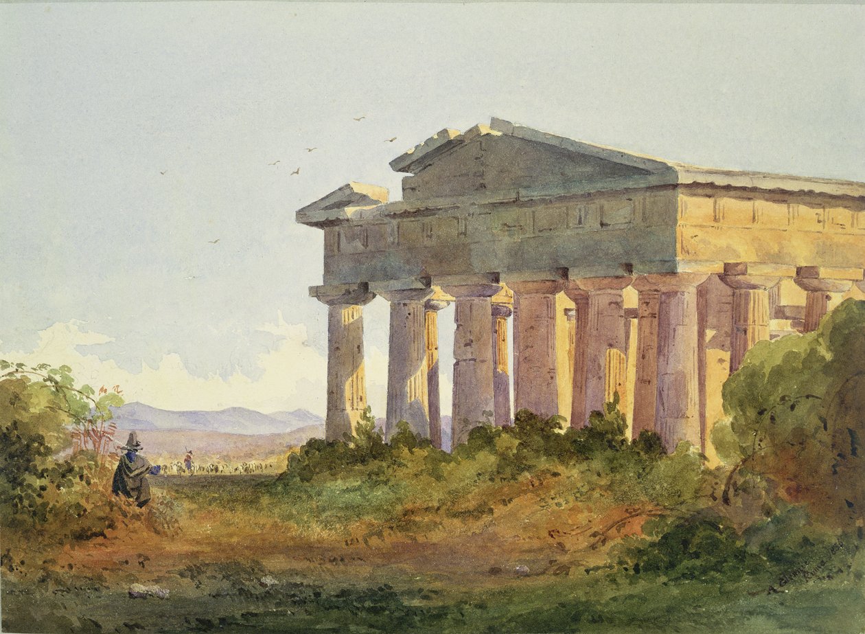 Paysage à Paestum - Arthur Glennie