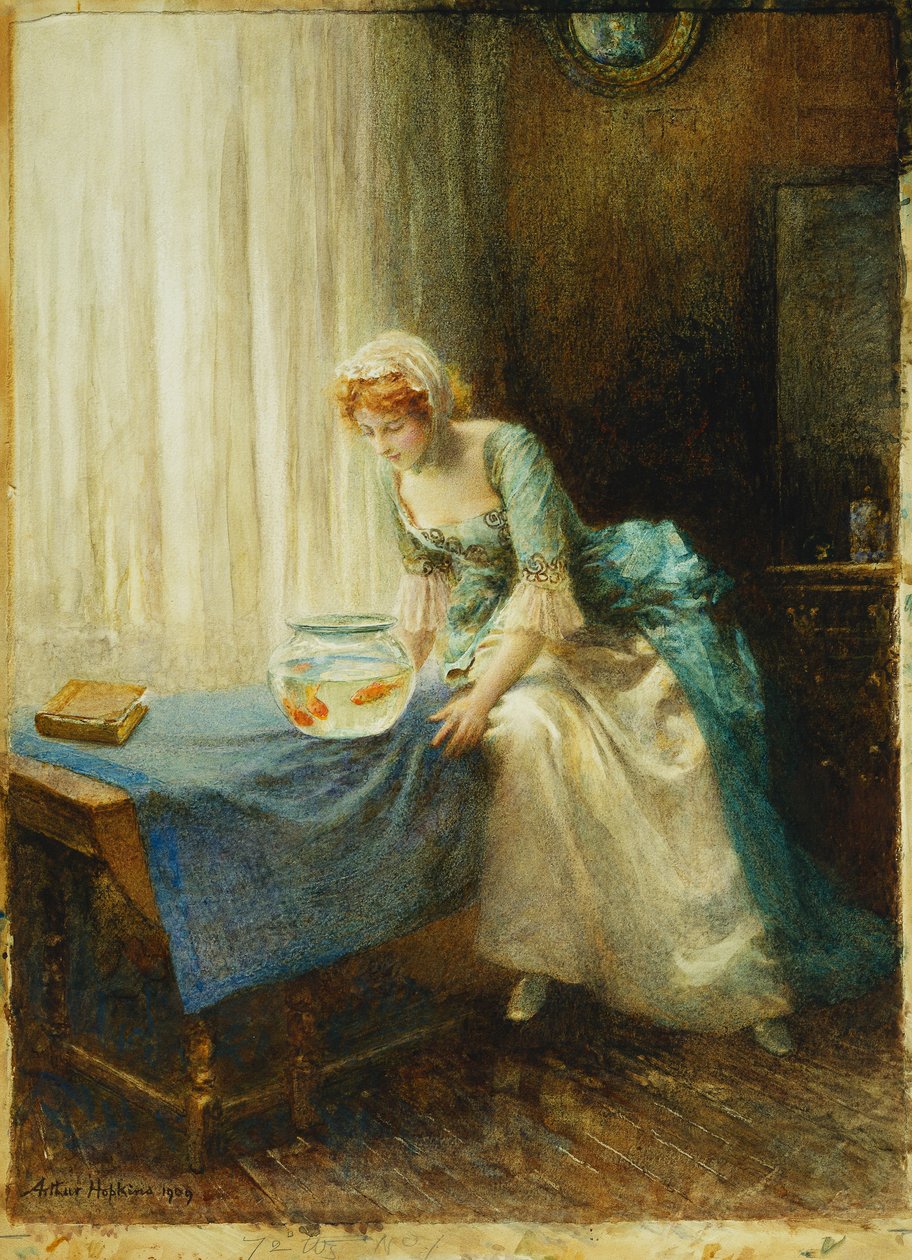 Poissons rouges, 1909 - Arthur Hopkins