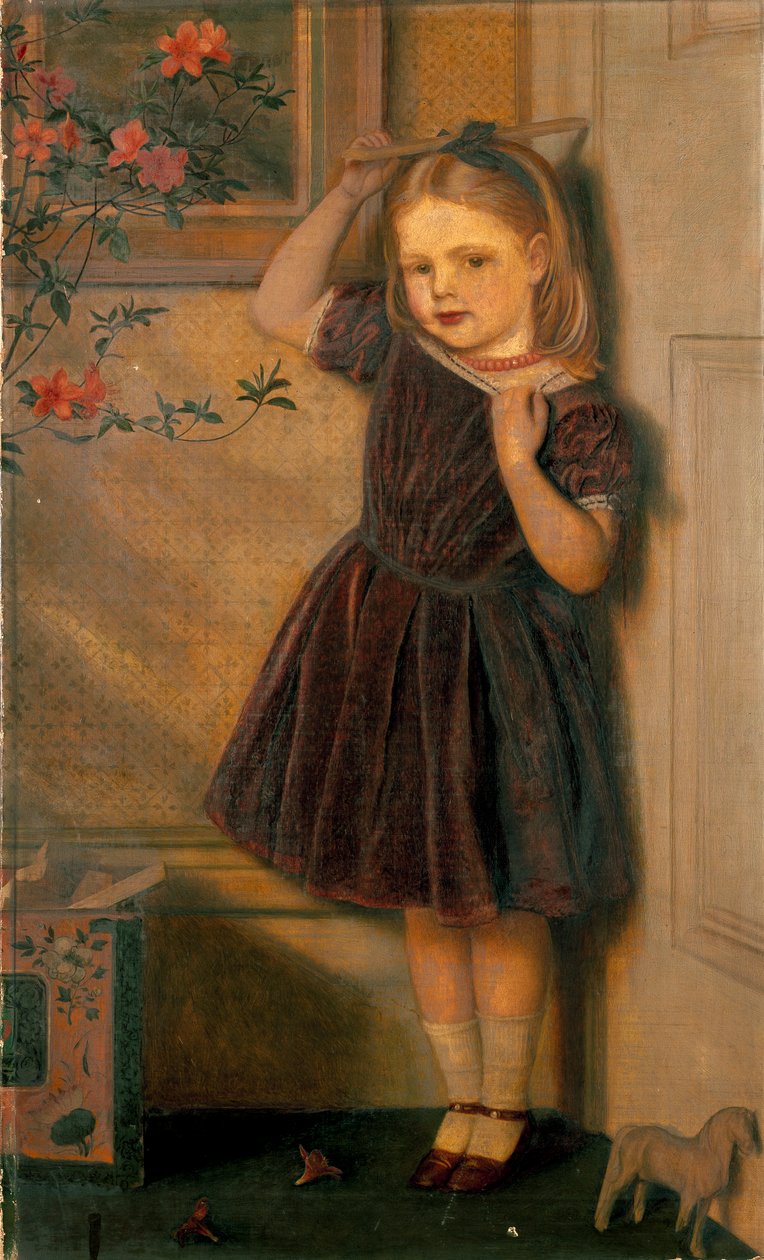 Cecily Ursula, âgée de trois ans - Arthur Hughes