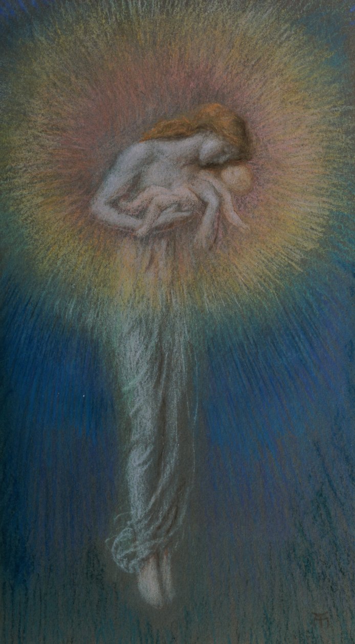 Maternité, c.1890s - Arthur Hughes