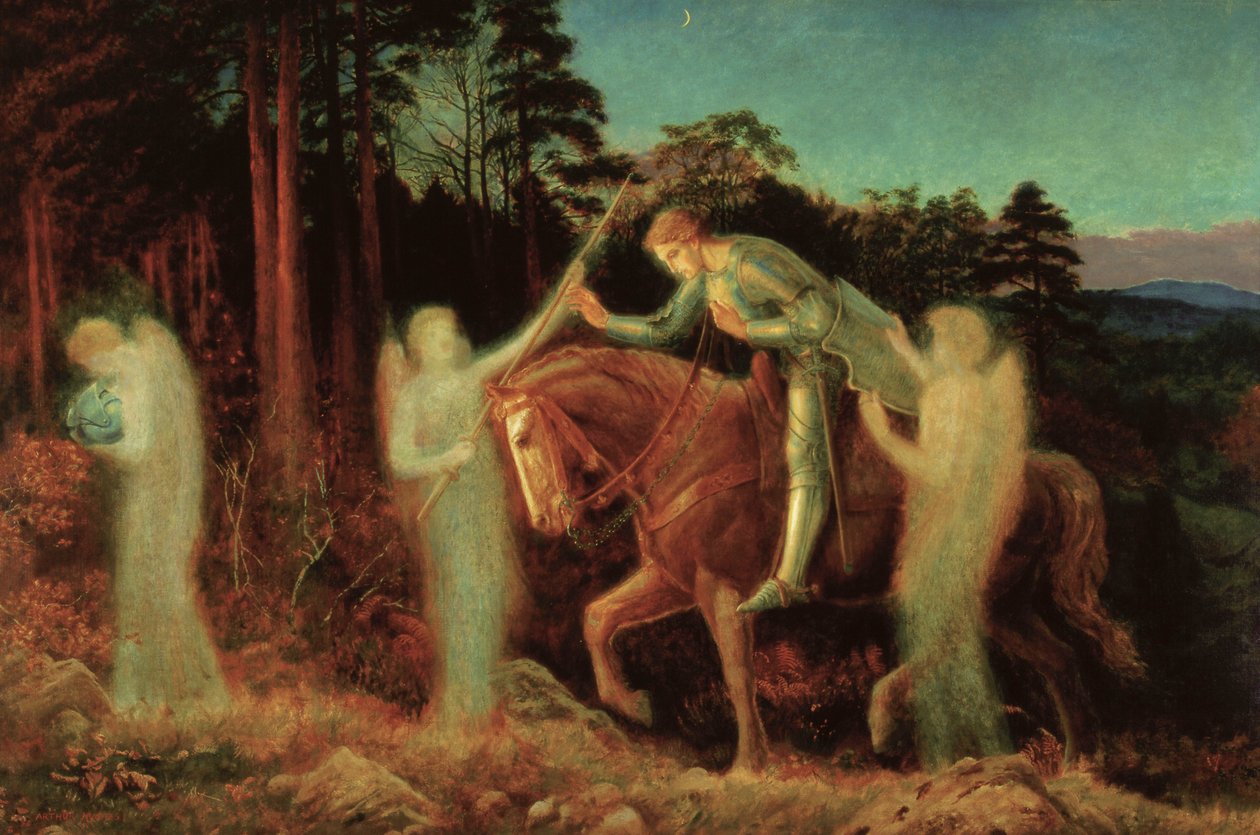 Sir Galahad, 1867-1892 - Arthur Hughes
