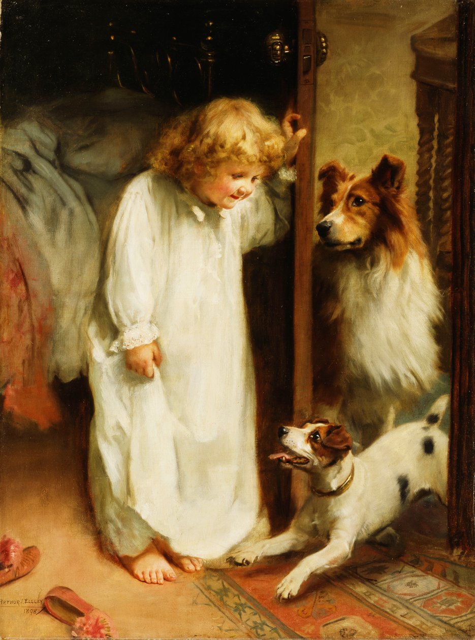 Le salut du matin - Arthur John Elsley
