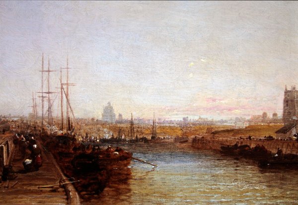 Près des docks : Dunkerque - Arthur Joseph Meadows