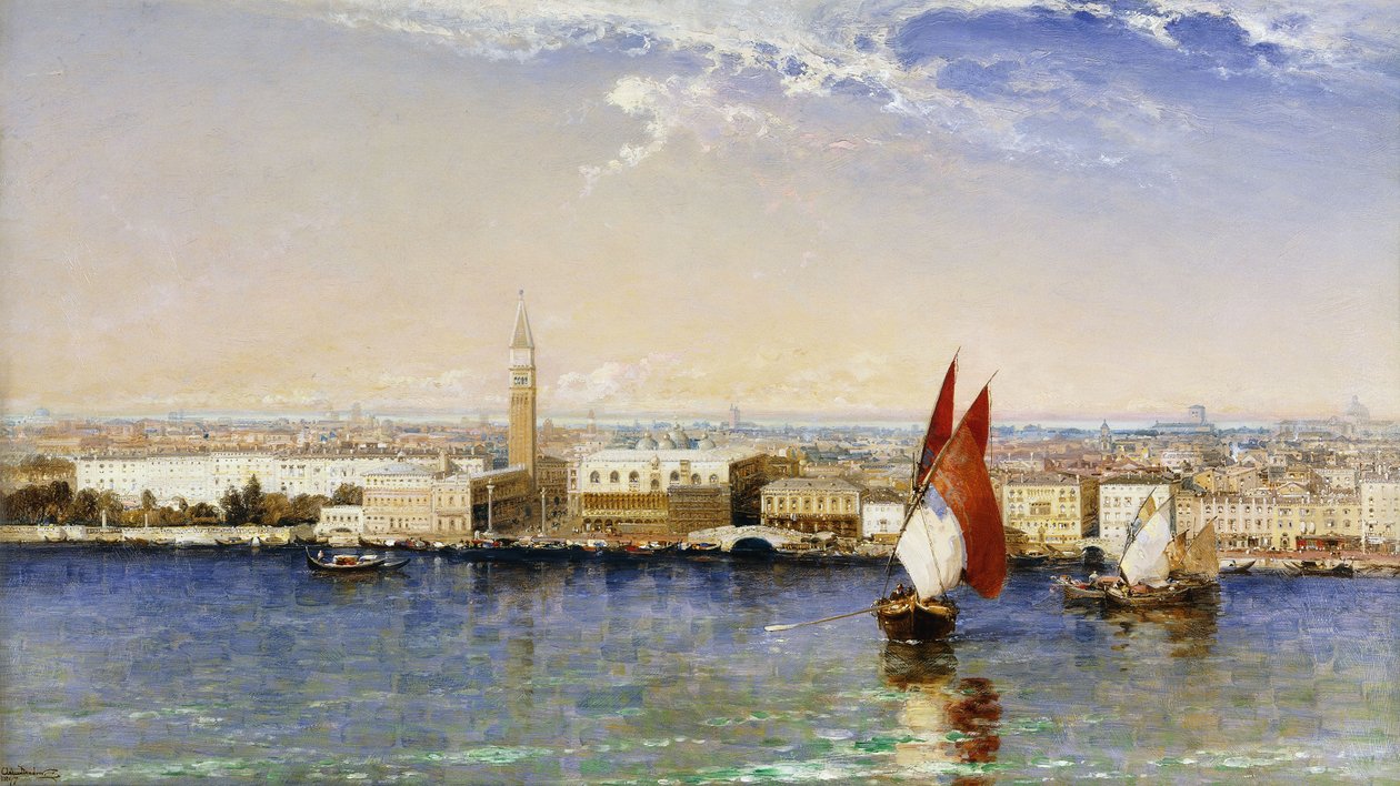 Le Bacino, Venise, 1897 - Arthur Joseph Meadows