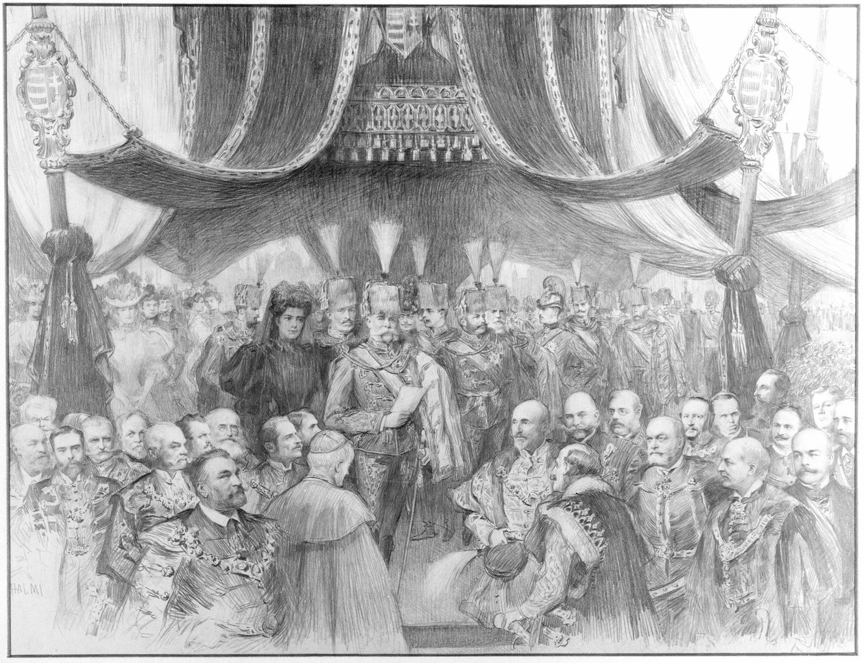 Exposition du millénaire à Budapest - Arthur Lajos Halmi