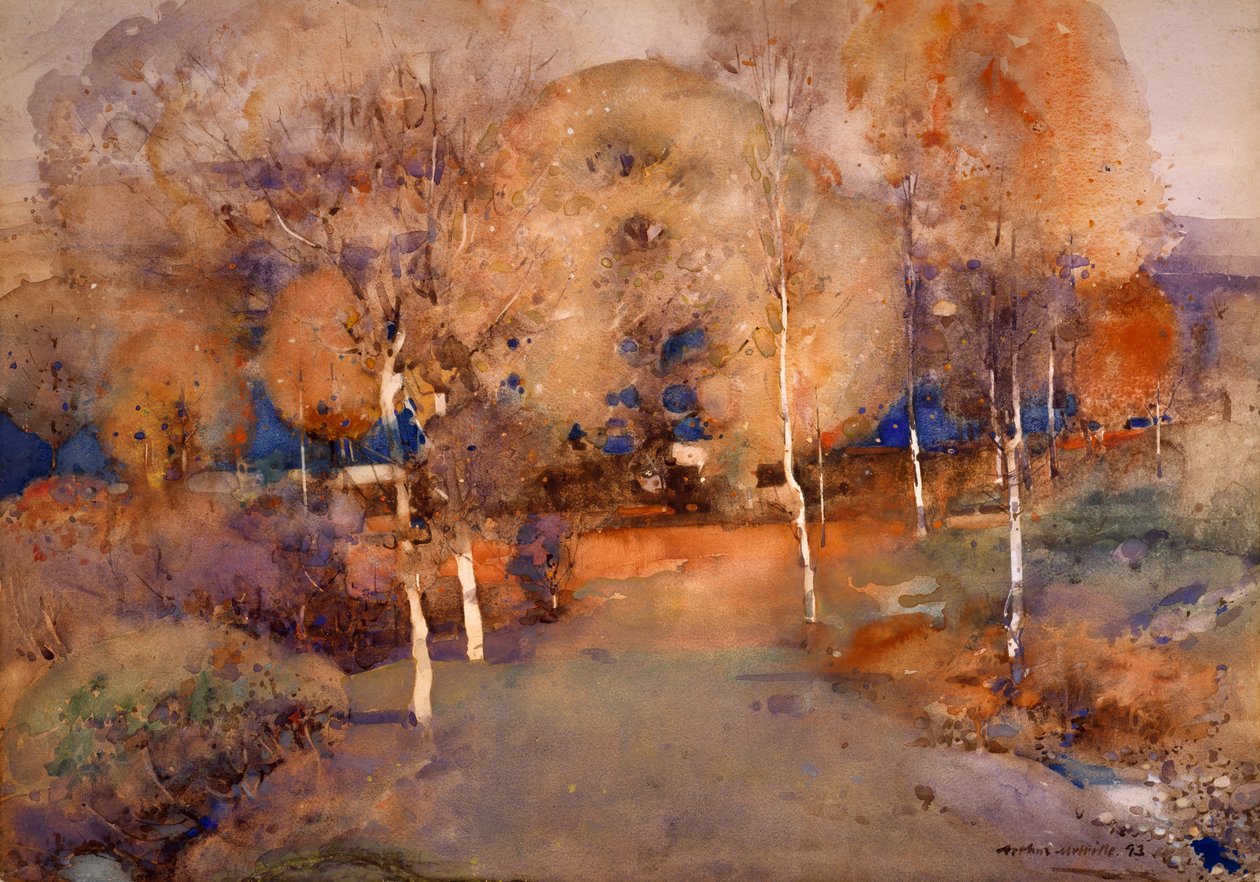 Automne - Loch Lomond - Arthur Melville