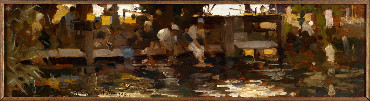 Les laveuses, 1880 - Arthur Melville
