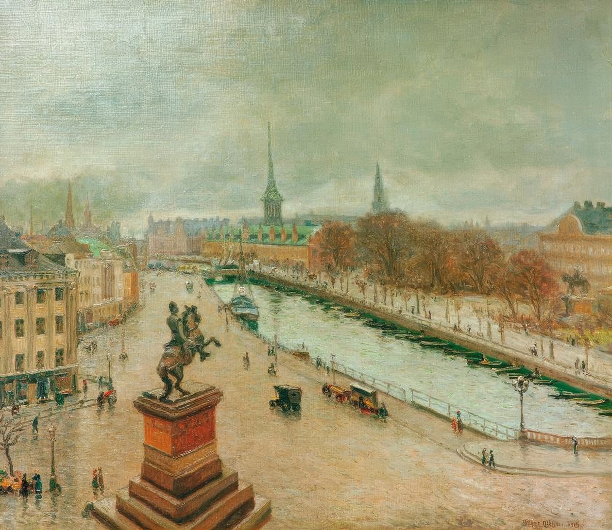 Vue de Copenhague - Arthur Nielsen