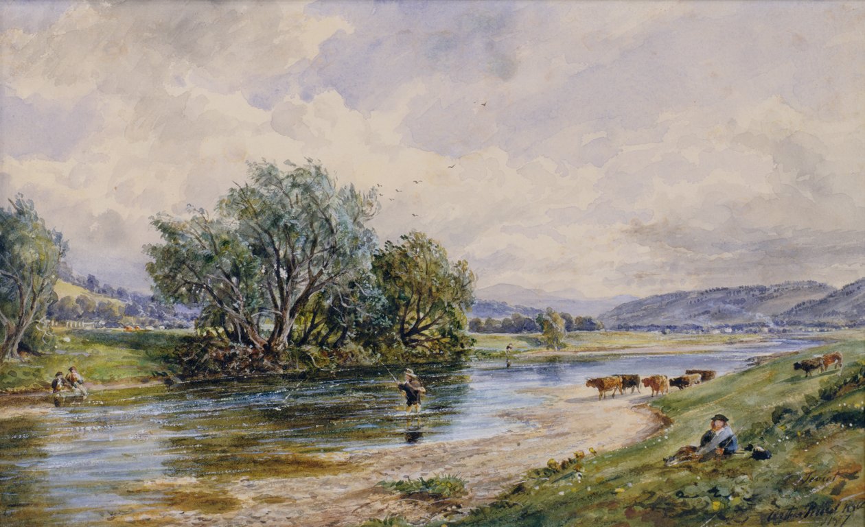 Sur le Teviot - Arthur Perigal