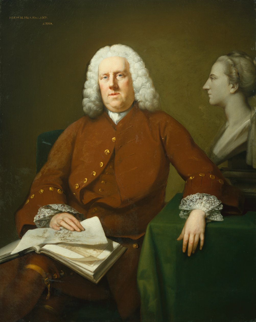 Portrait de Sir Frederick Frankland - Arthur Pond