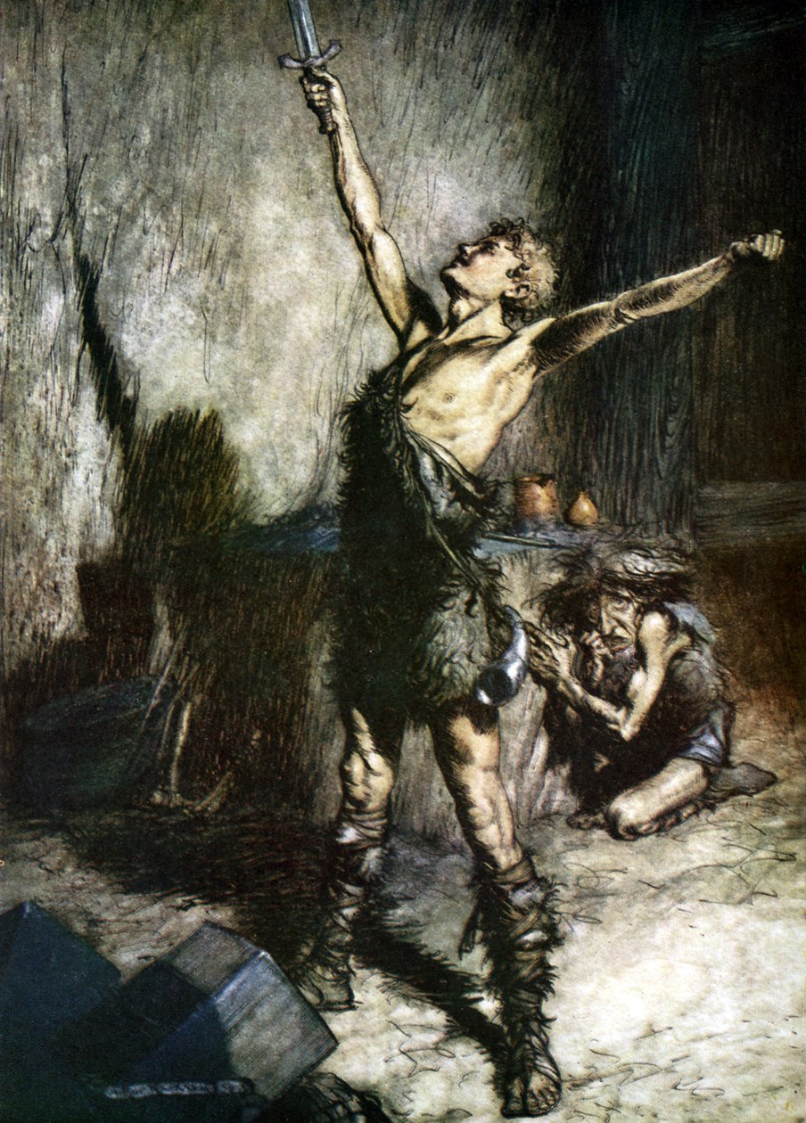 Siegfried - Arthur Rackham