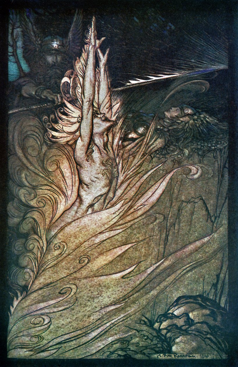 La Walkyrie - Arthur Rackham
