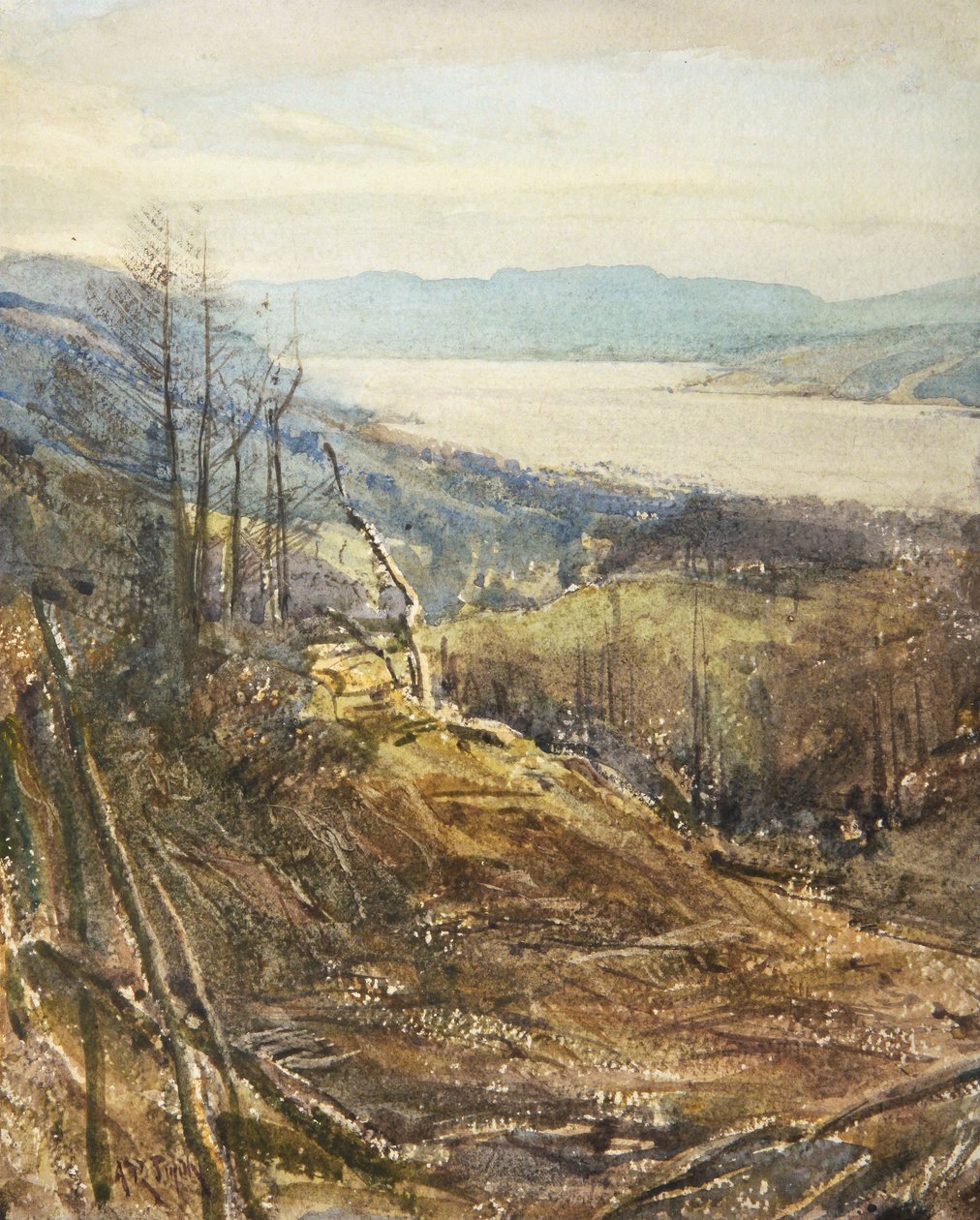 Coniston depuis Near Tarn Hows - Arthur Reginald Smith