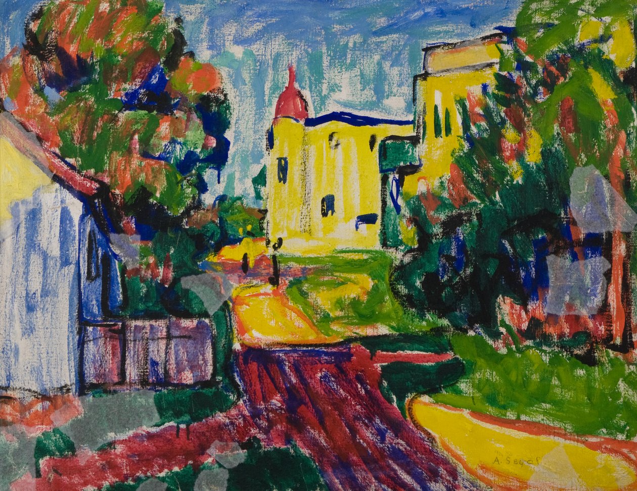 Une rue - Arthur Segal
