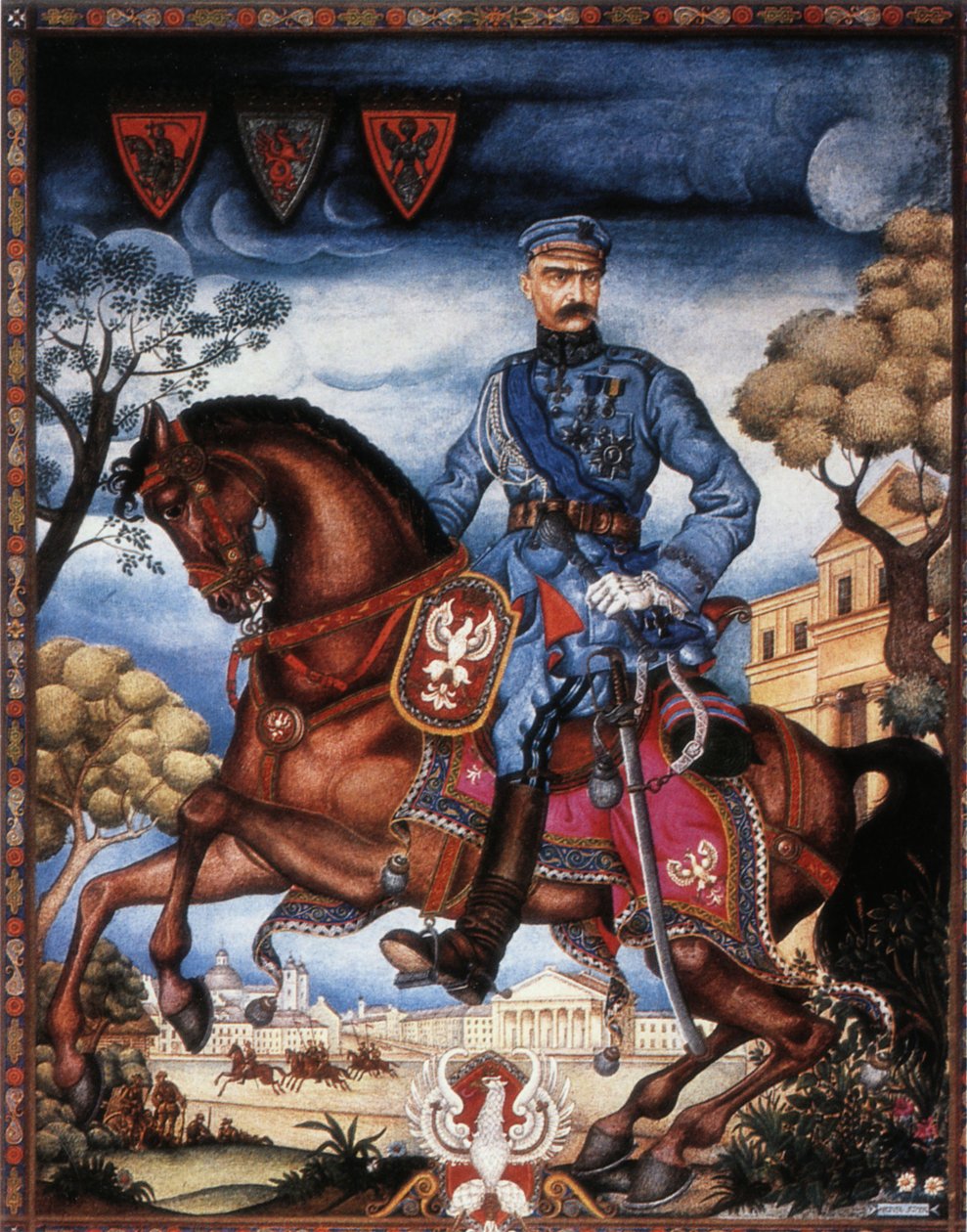 Joseph Pilsudski, 20ème siècle - Arthur Szyk