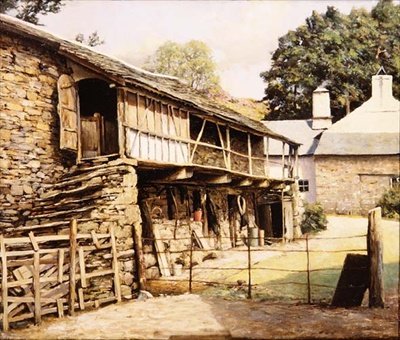 Ferme Yew Tree près de Coniston, Lancashire - Arthur Vivian Couling