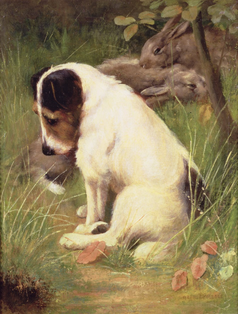 Après une dure journée de chasse - Arthur Wardle