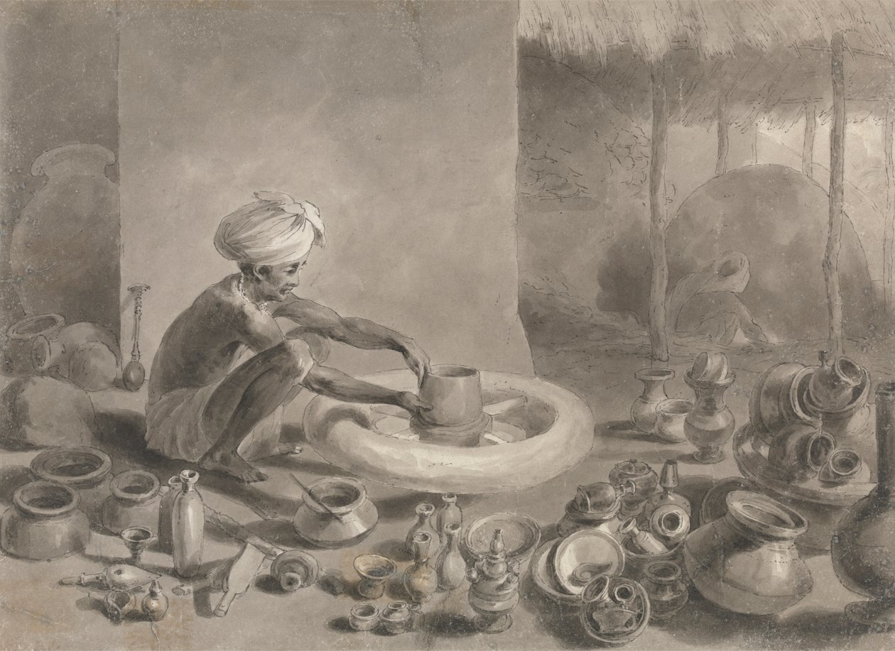 Potier indien - Arthur William Devis