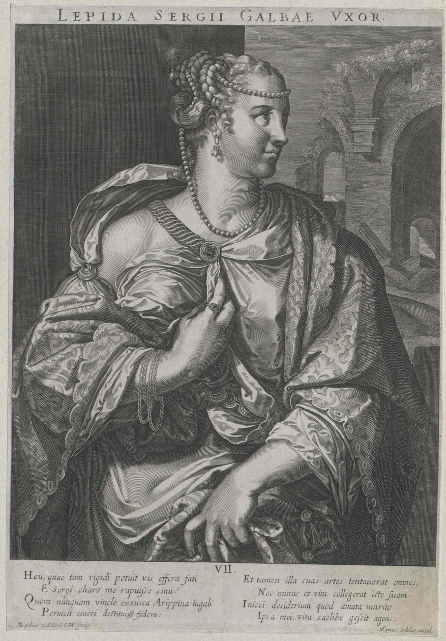 1er siècle après J.-C. Aemilia Lepida - Artist Unknown