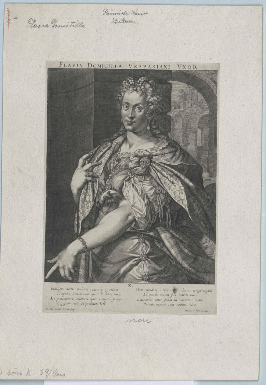 1er siècle après J.-C. Flavia Domitilla - Artist Unknown