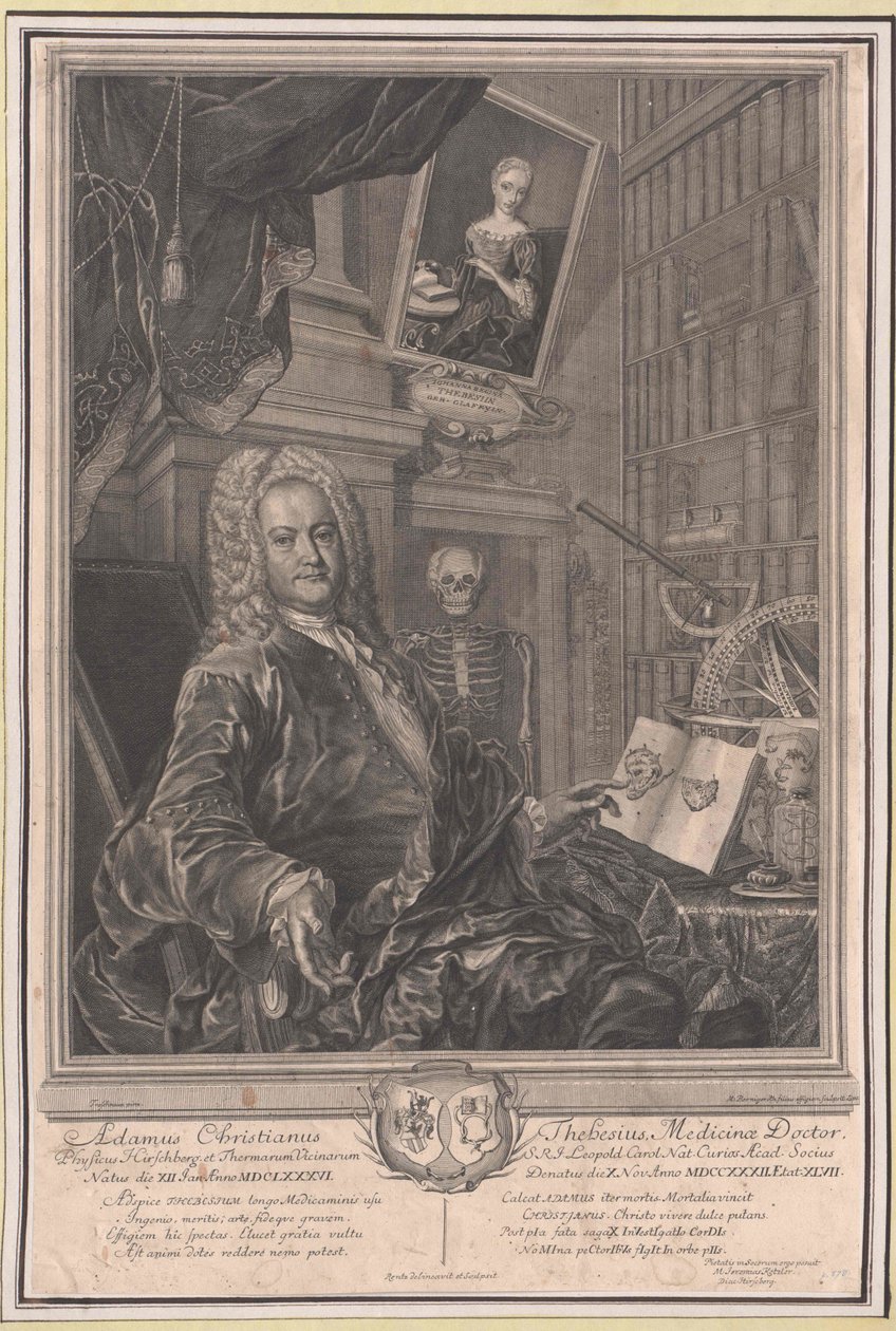 Adam Christian Thebesius - Artist Unknown