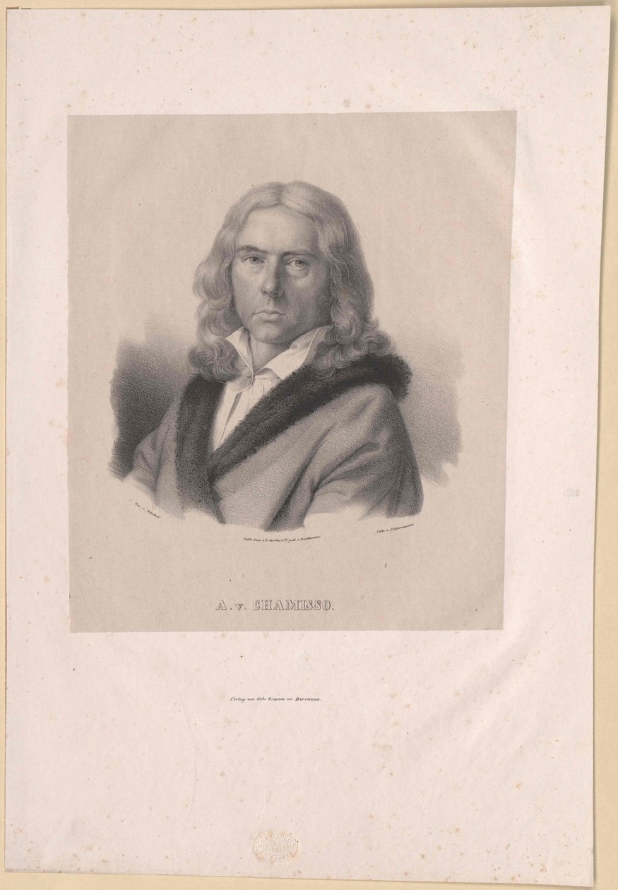 Adelbert von Chamisso - Artist Unknown