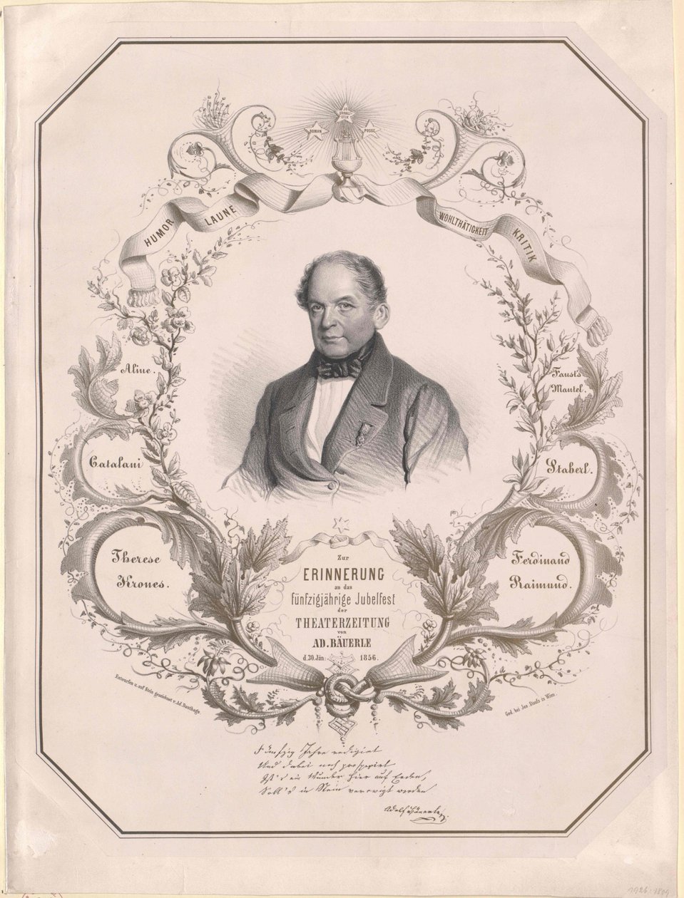 Adolf Baeuerle - Artist Unknown