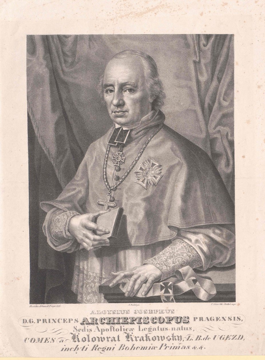Aloysius Joseph compte Kolovrat Krakowski - Artist Unknown