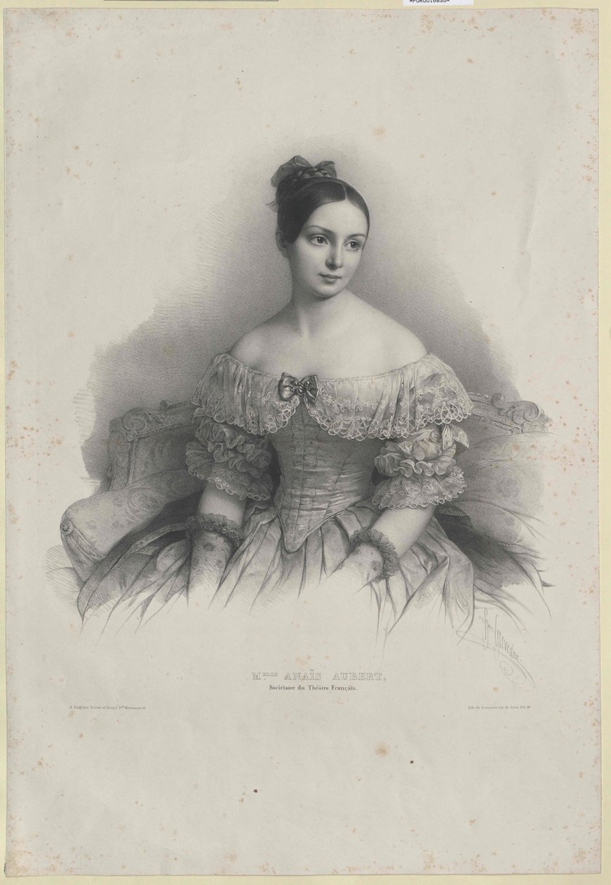 Anais Pauline Natalie Aubert - Artist Unknown