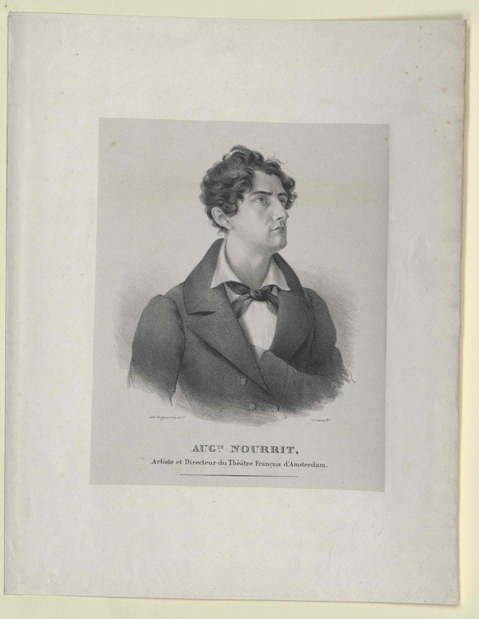 Auguste Nourrit (print) - Artist Unknown