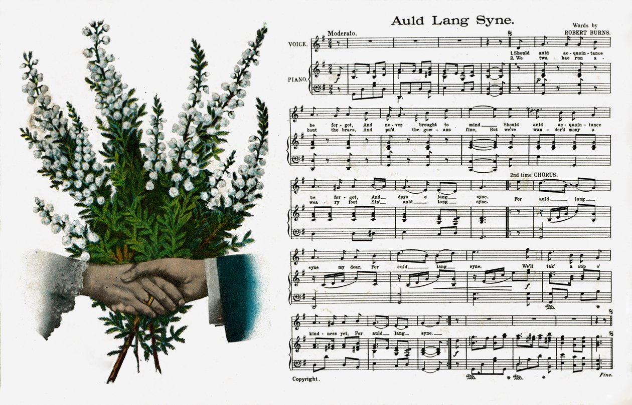 Auld Lang Syne" (impression) - Artist Unknown