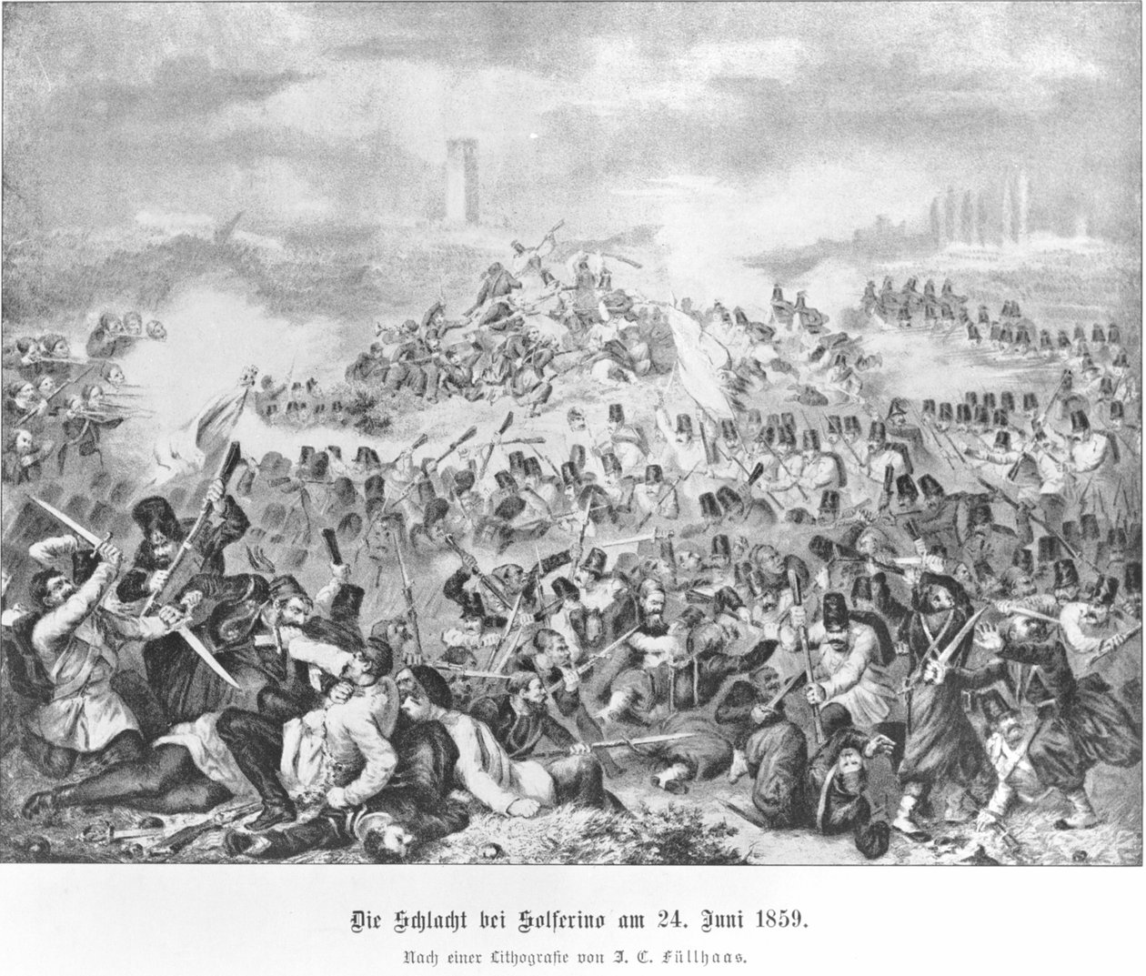 Bataille de Solférino - Artist Unknown