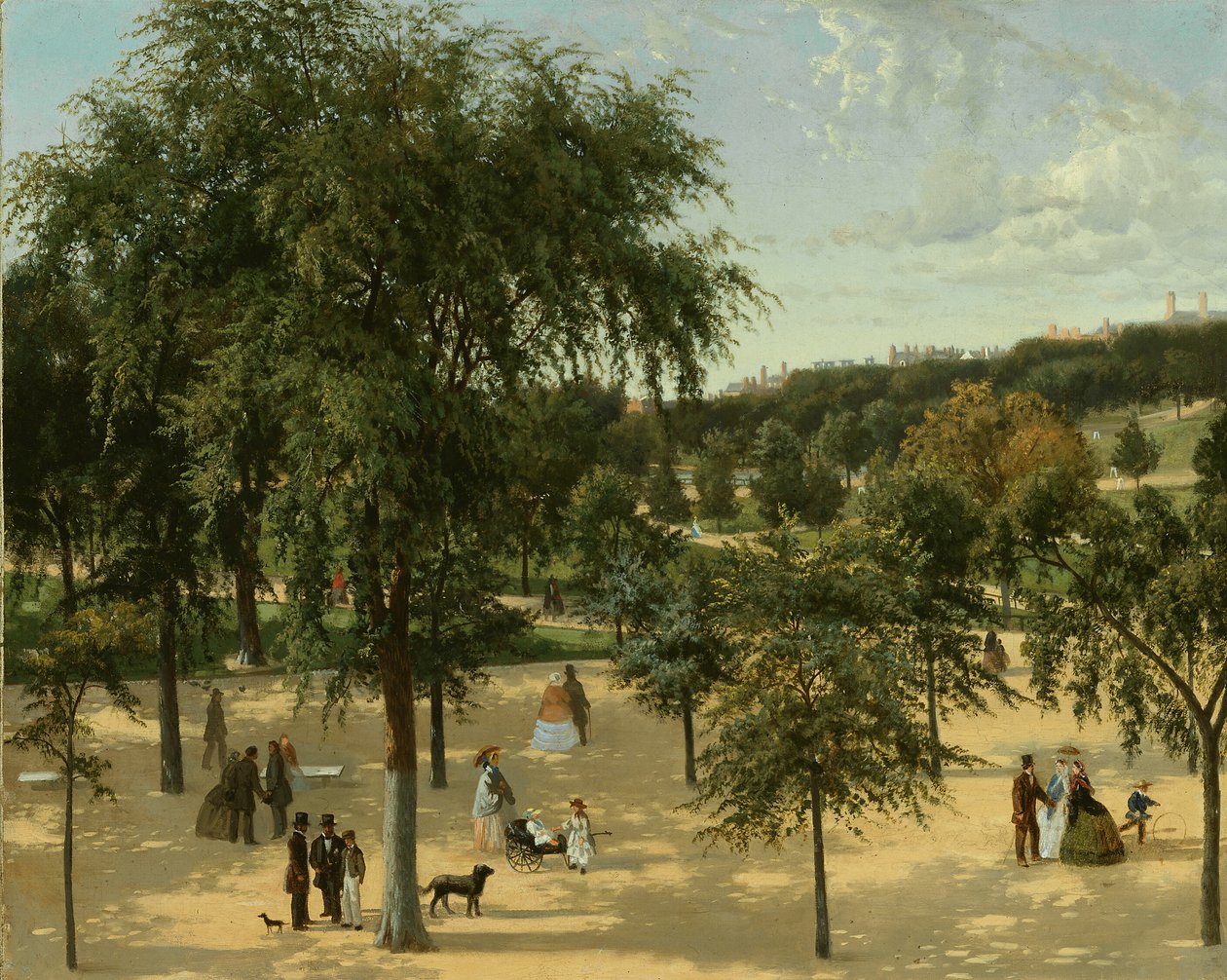 Boston Common - Artist Unknown