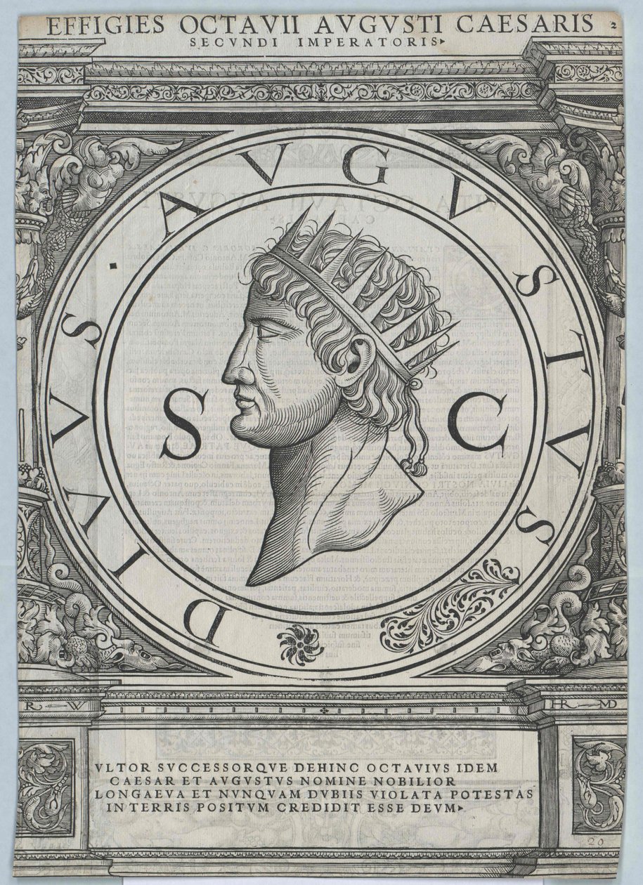 Caius Octavius Augustus - Artist Unknown