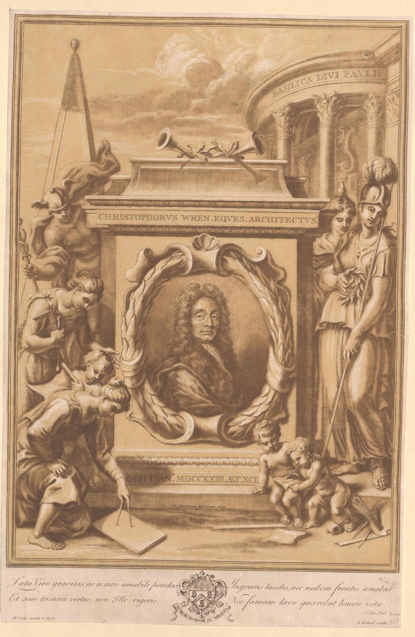 Christopher Wren - Artist Unknown