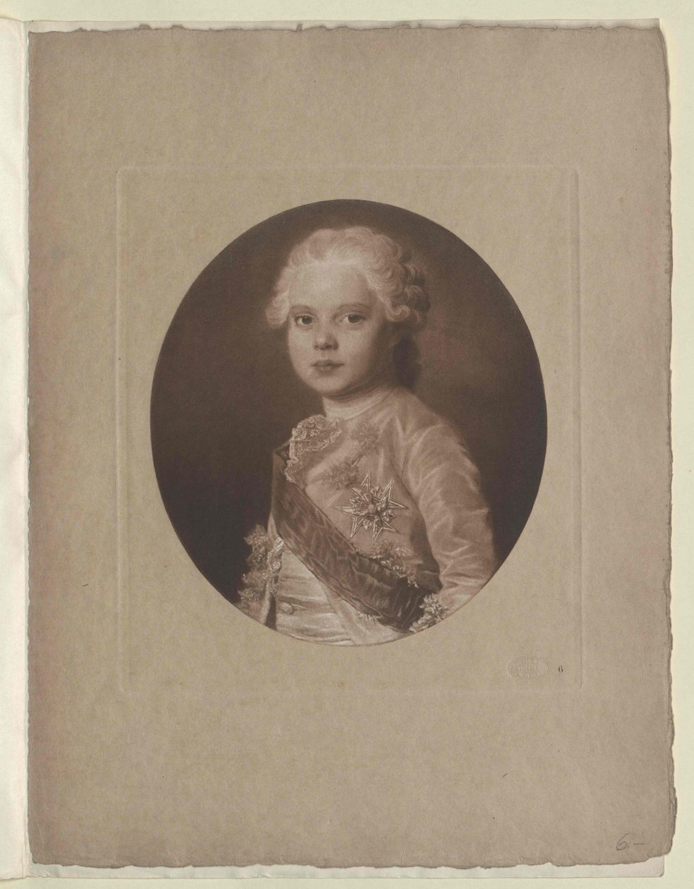Dauphin of France Louis XVII. - Artist Unknown