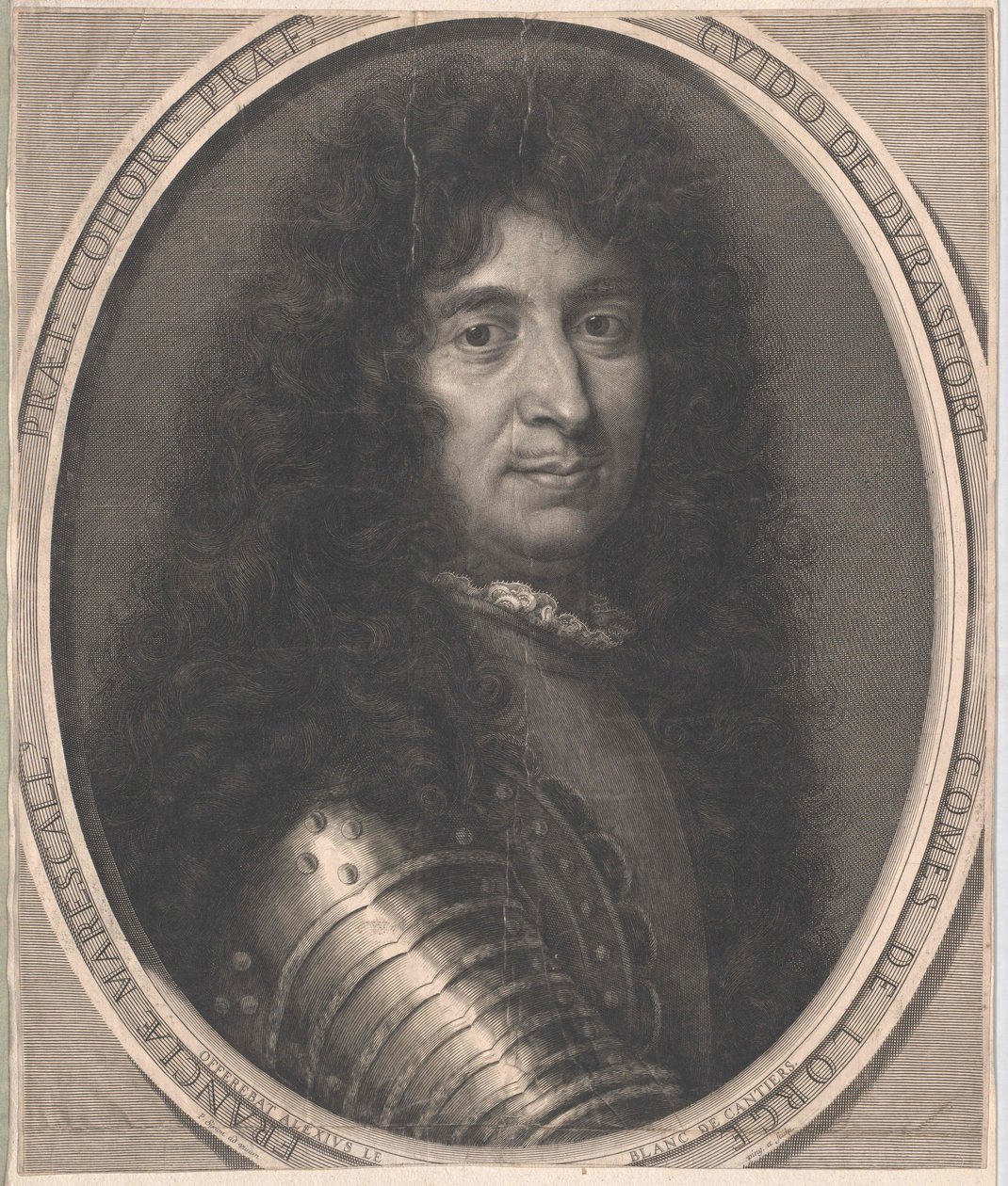 Duc de Lorges Durfort (print) - Artist Unknown