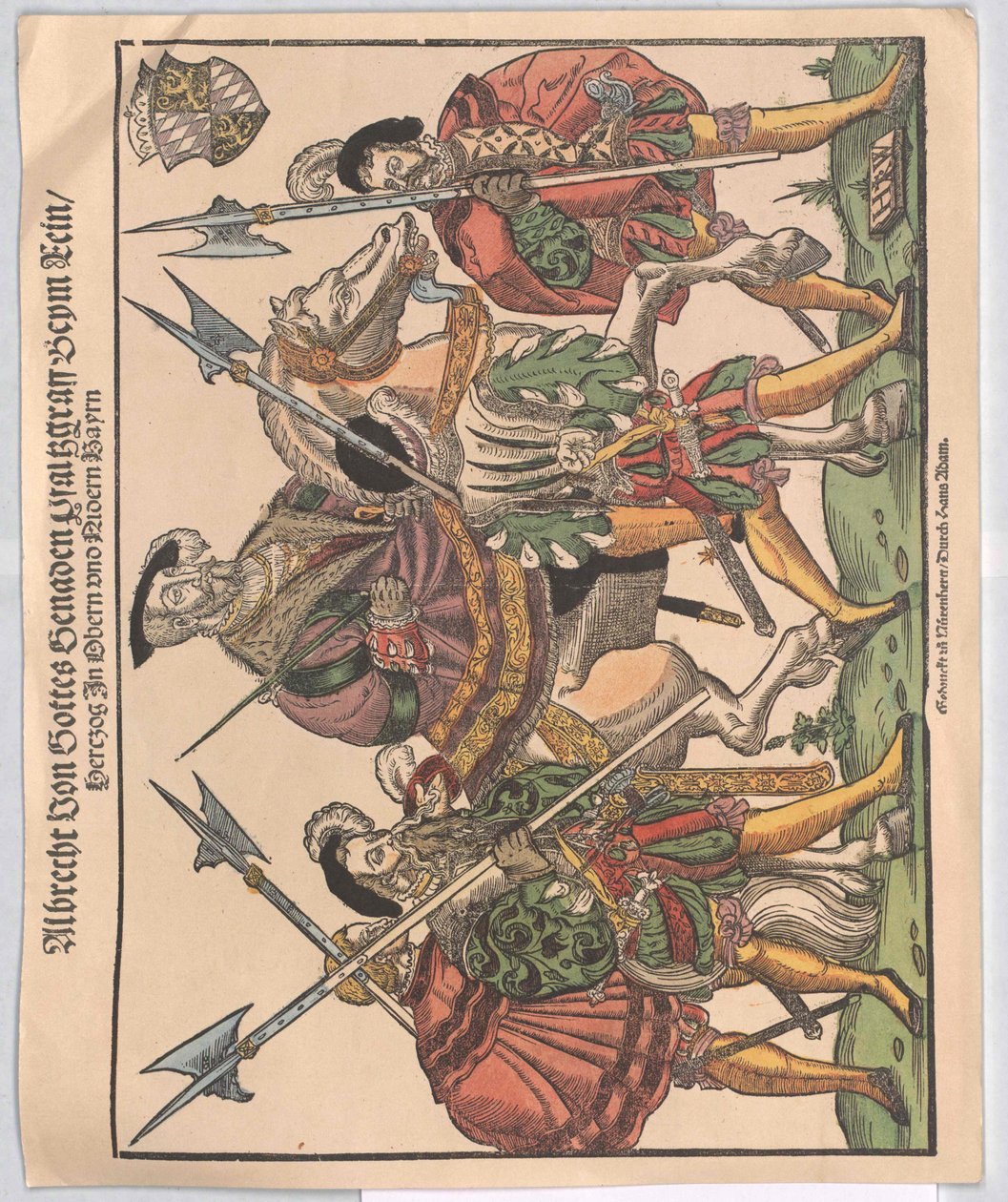 Duc de Bavière Albrecht V. - Artist Unknown