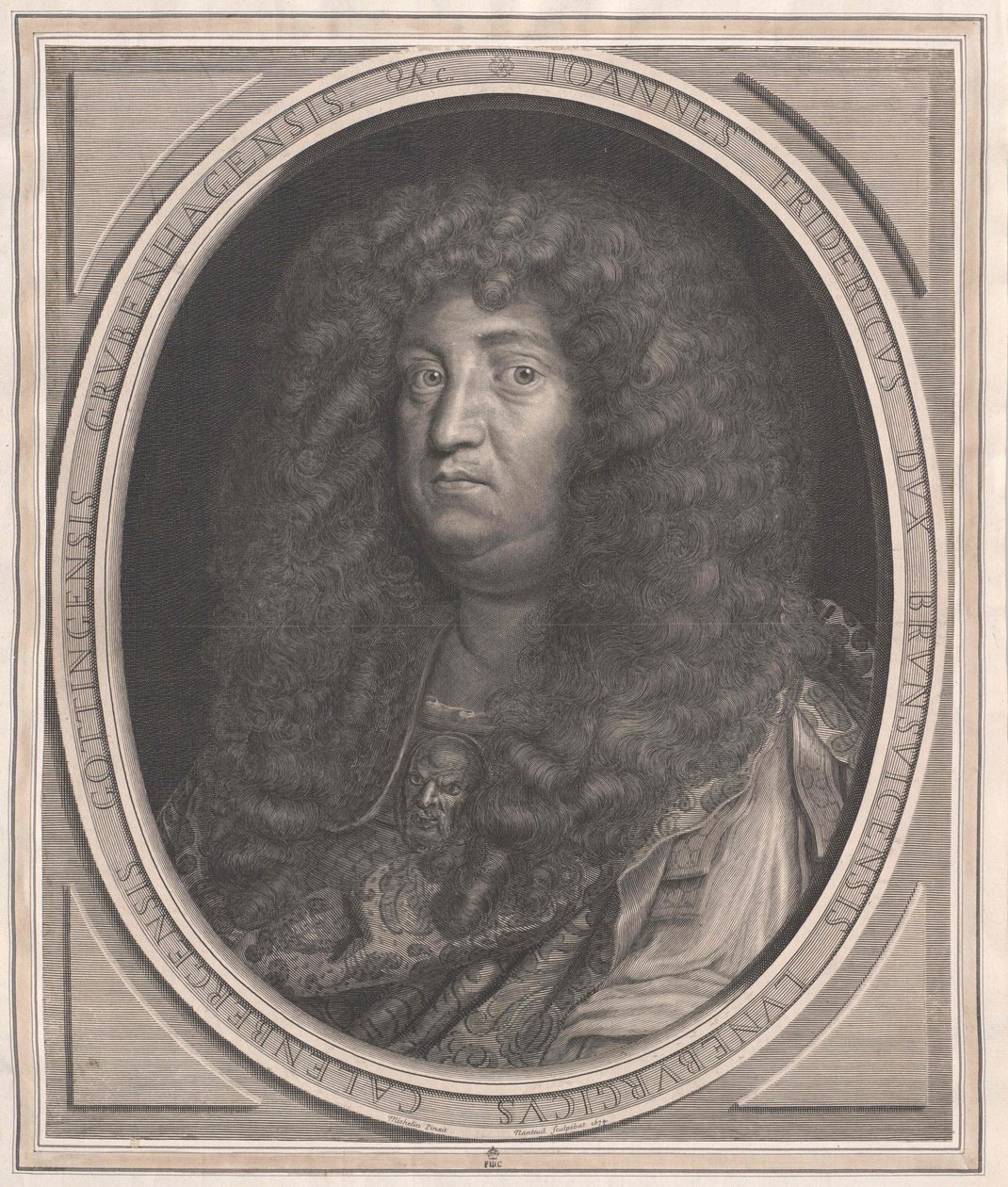 Duc de Brunswick-Lunebourg Johann Friedrich (impression) - Artist Unknown