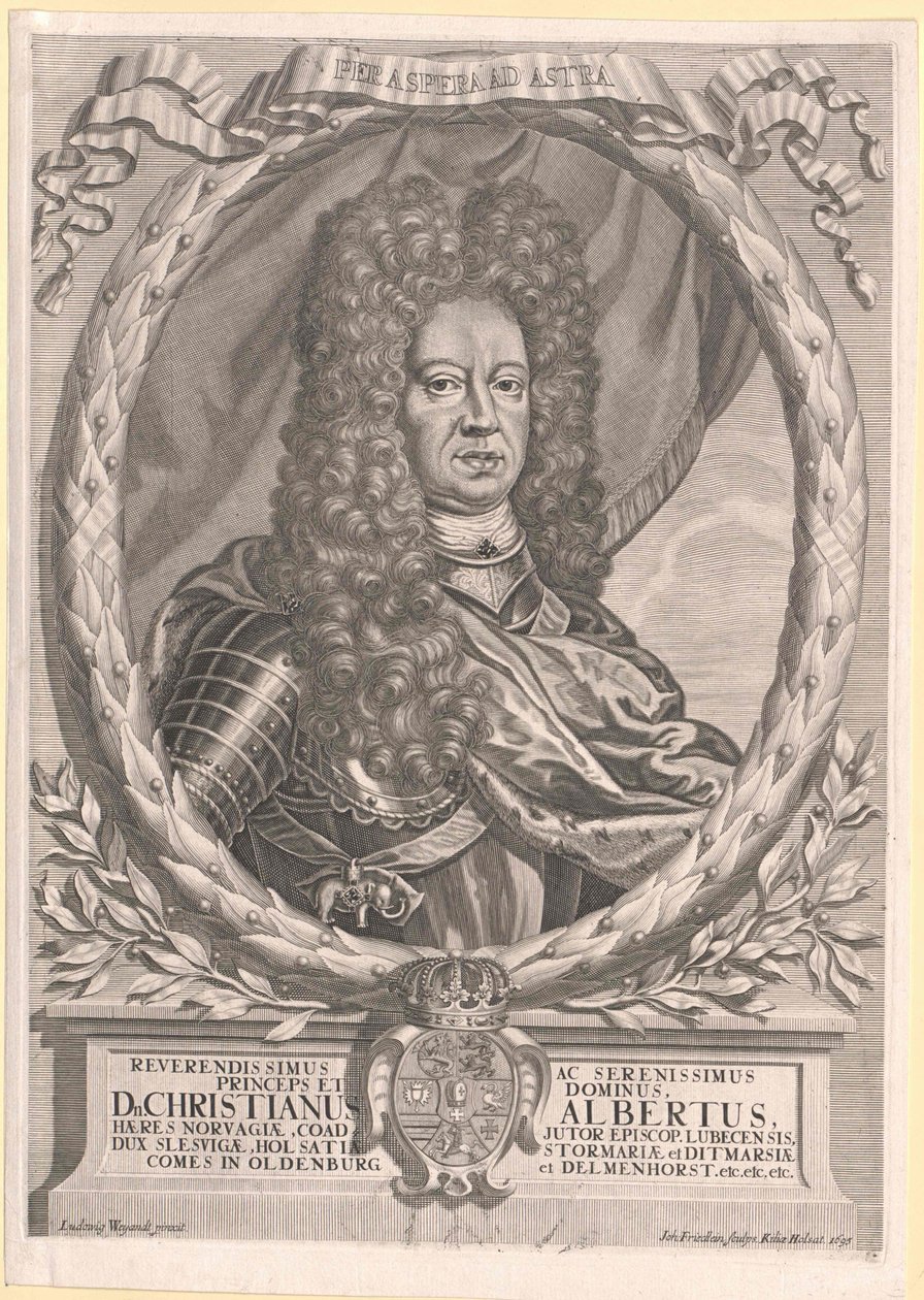 Duc de Holstein-Gottorp Christian Albert - Artist Unknown