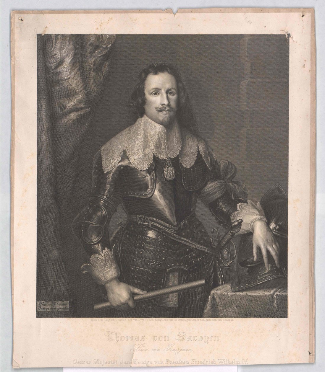 Duc de Savoie Carignan Franz Thomas - Artist Unknown