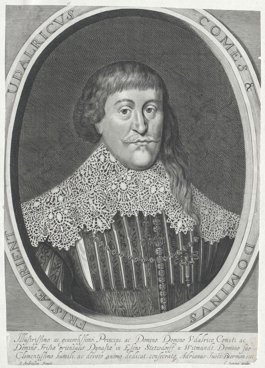 Comte de Frise orientale Ulrich II - Artist Unknown