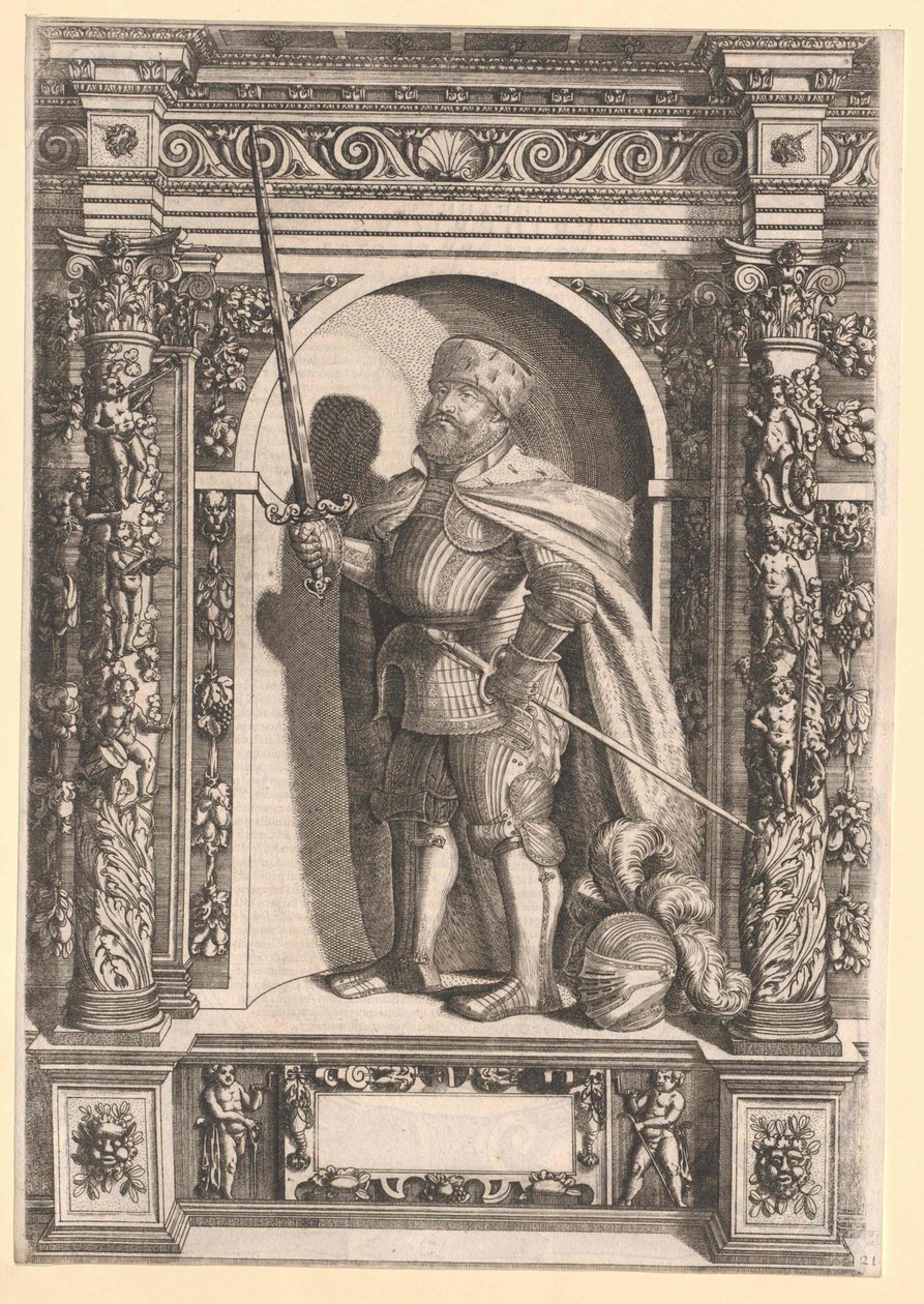 Electeur de Saxe Johann Frederick I - Artist Unknown