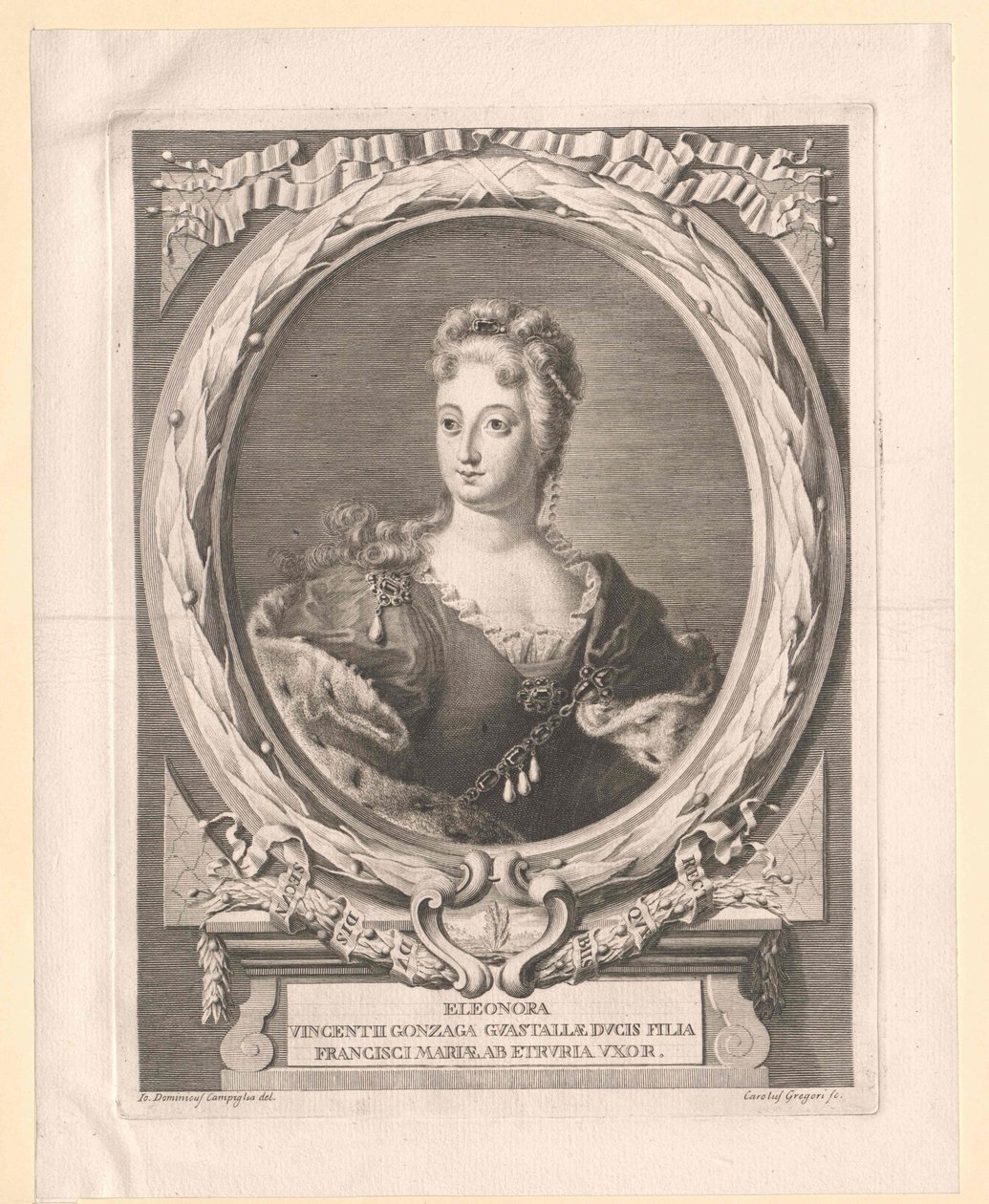 Eleonora Lodovica Gonzaga - Artist Unknown