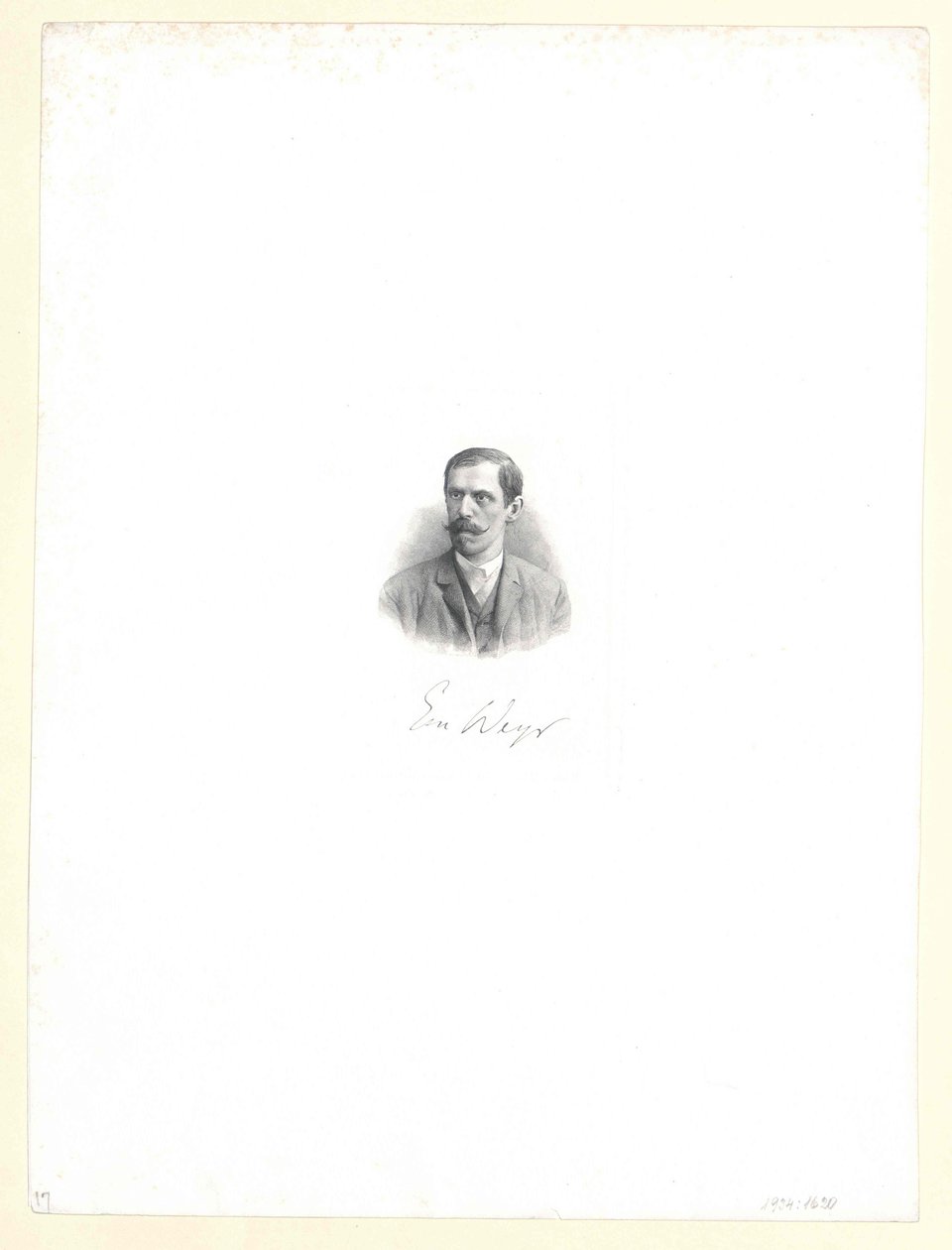 Emil Weyr - Artist Unknown