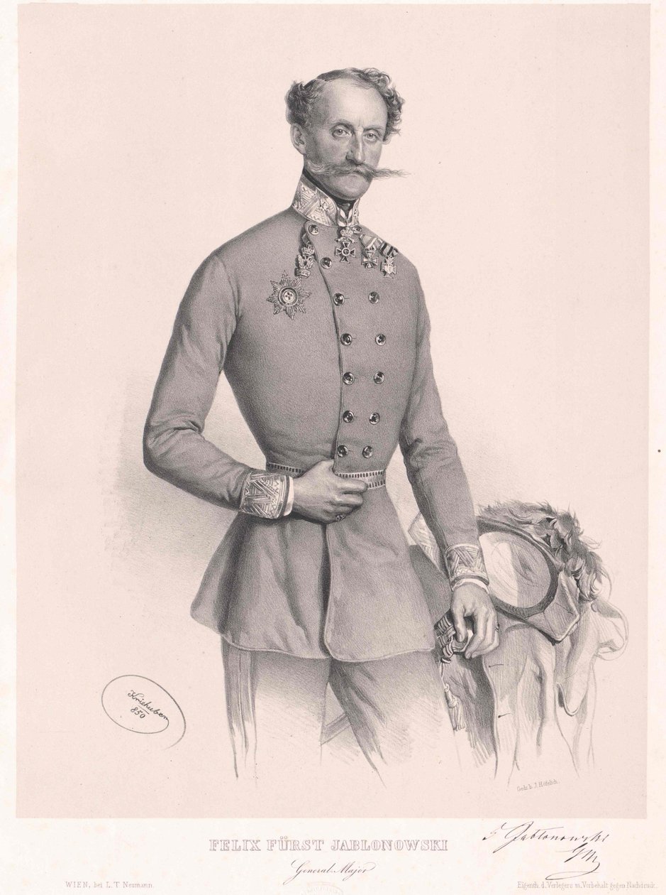 Felix count Jablonovsky - Artist Unknown
