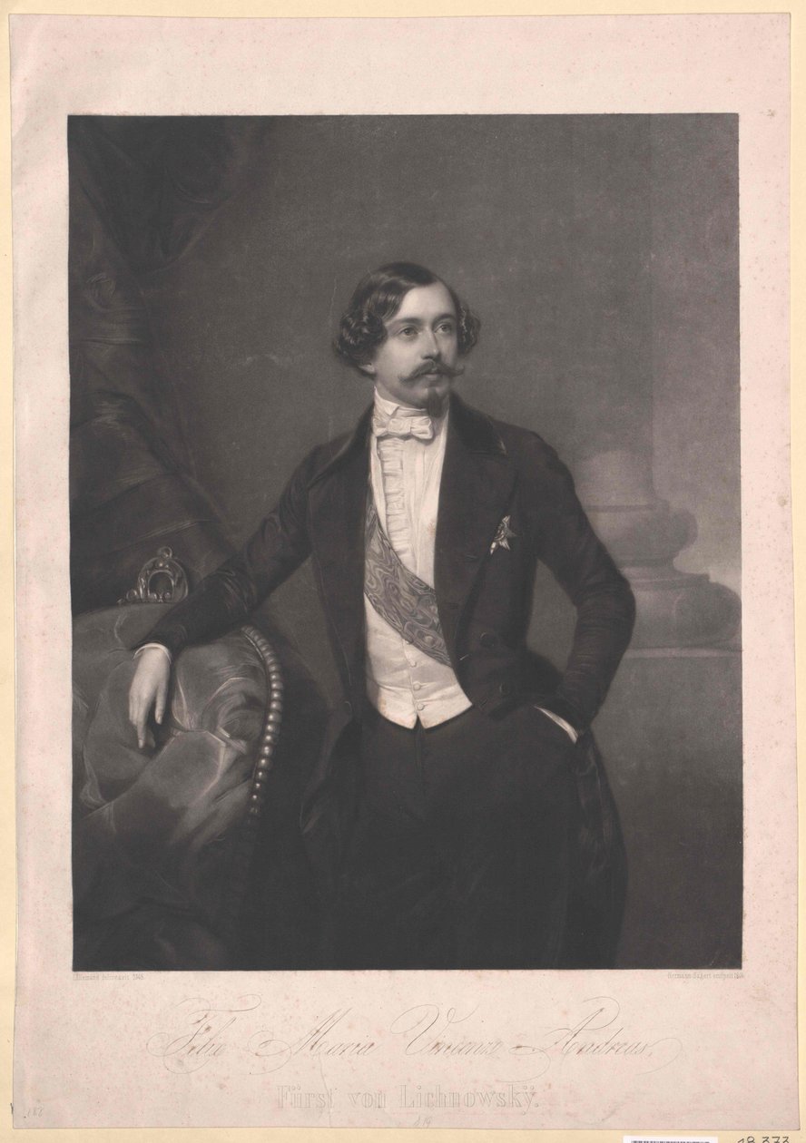 Felix count Lichnowsky - Artist Unknown