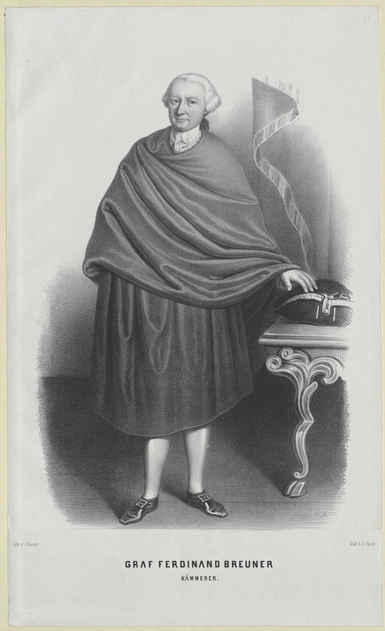 Ferdinand compte Breunner - Artist Unknown